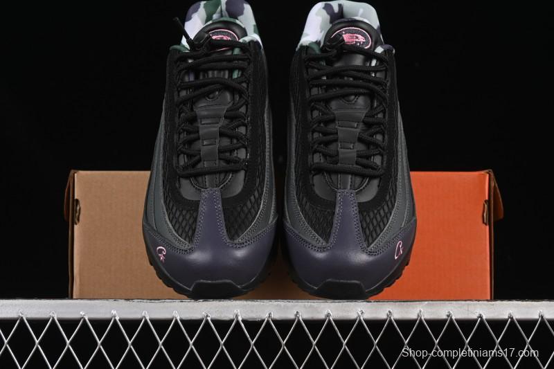 Nike Air Max 95 Retro Cushioned Running Shoes with Air-Sole Unit - FB2709-001