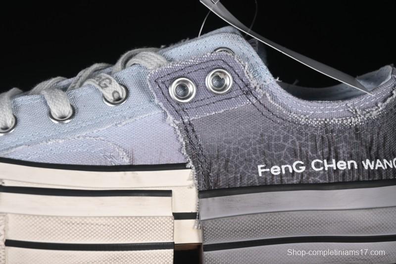 Converse Chuck 70 Low Feng Chen Wang Collaboration Deconstructed Canvas Sneakers - A15742C