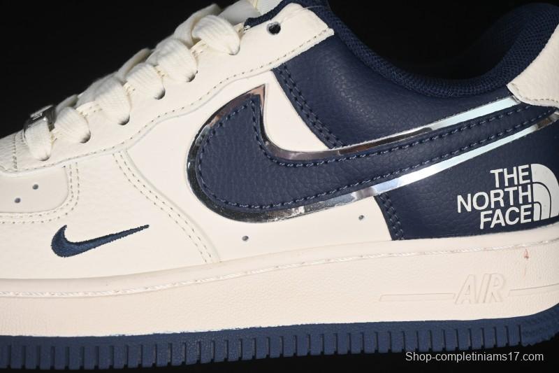 Nike Air Force 1'07 Low North Face Collaboration Dark Blue Sole Casual Sneakers - ZH2598-318