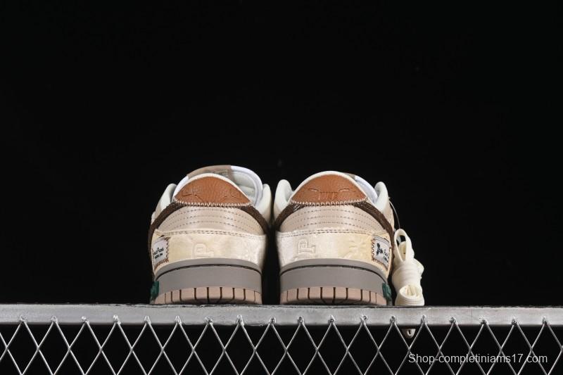 Nike Dunk Low Panda Prank Winter Dream Fantasy Low-Top Casual Skate Shoes - HQ1175-240