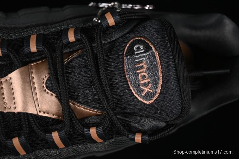 Nike Air Max 95 Retro Cushioned Running Shoes - HQ6457-001