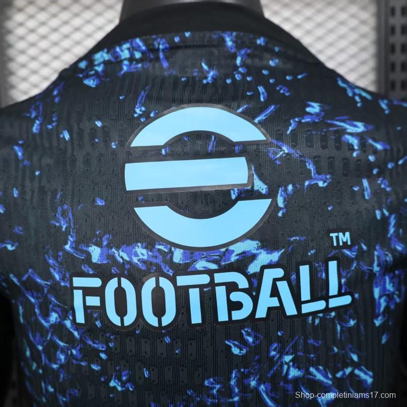 Player Version 25/26 Inter Milan Blue with Camouflage Pattern Jersey