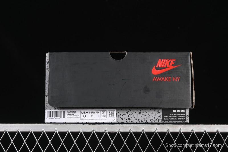 Nike Awake NY x Air Jordan 5 Black Metallic Basketball Shoes - DV4982-004