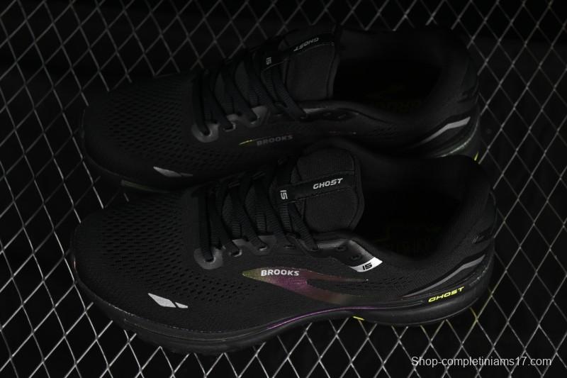 Brooks Ghost 15 Low-Cut Breathable Cushioned Support Casual Running Shoes - 1203801B189