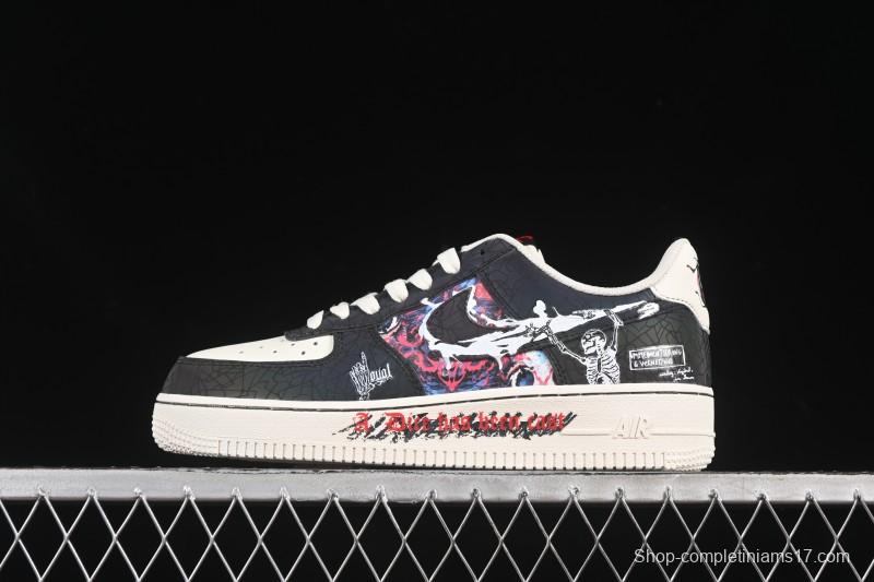 Nike Air Force 1'07 Low Happy To End Casual Sneakers - DY2032-320