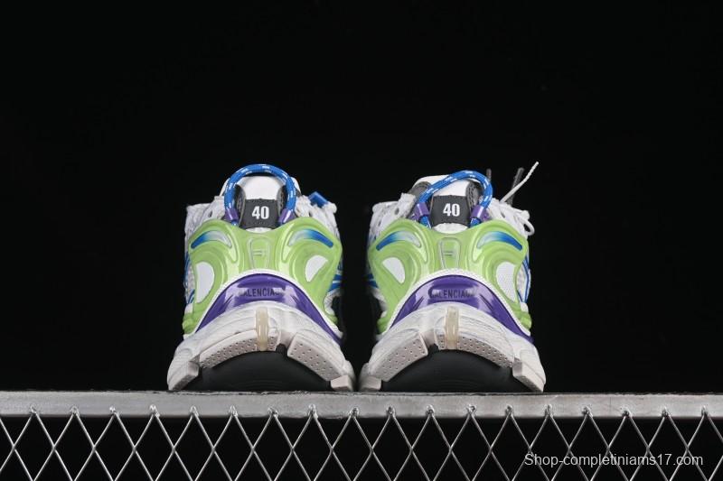 Balenciaga Runner Kith Four Color Retro Casual Shoes - W3RMU9043