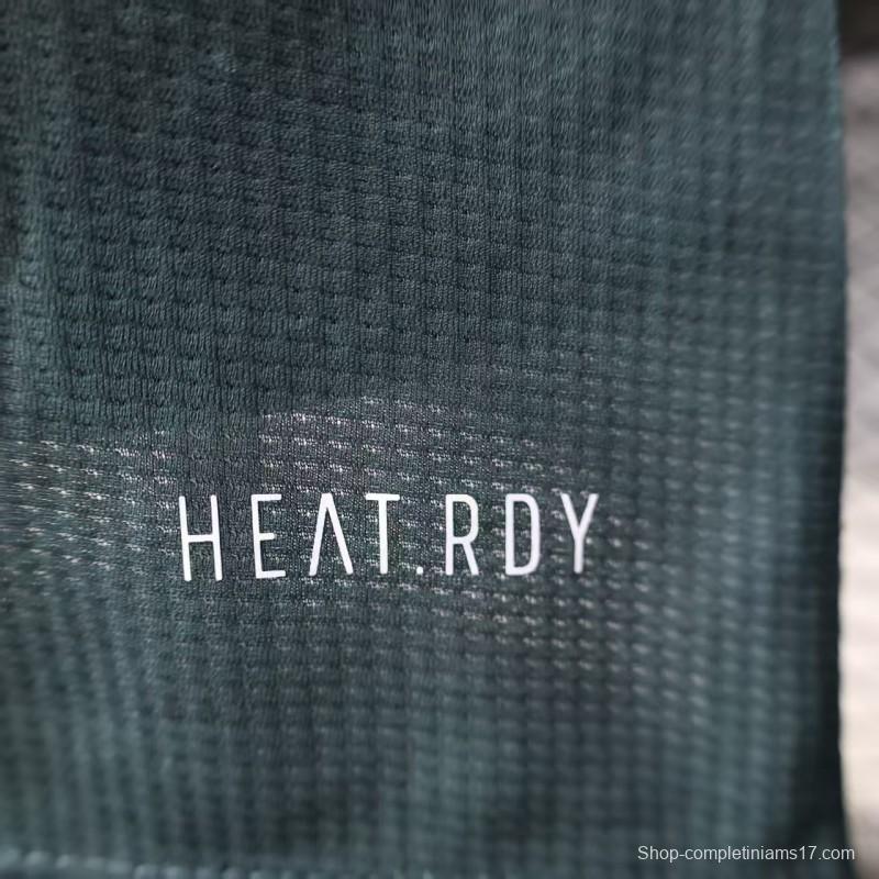 Player Version 25/26 Al-Ahli Saudi Dark Green with Traditional Arabic Pattern Jersey