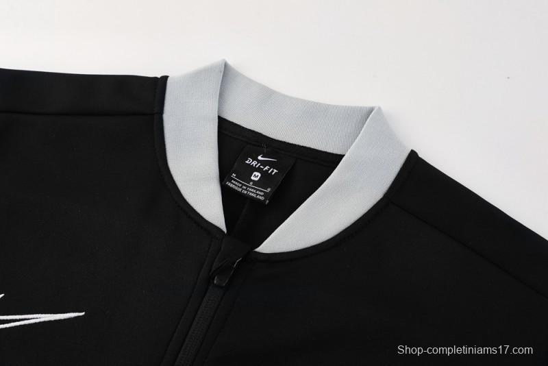 2025 NIKE Black Full Zipper Jacket + Long Pants