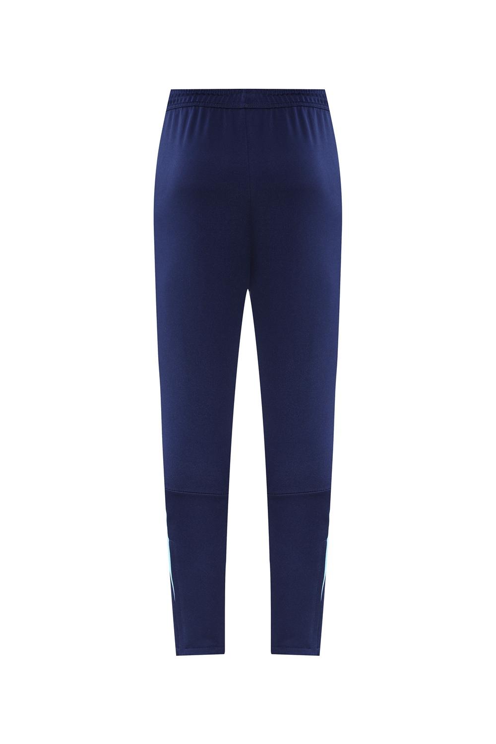 2025 NIKE Light Blue/Navy Full Zipper Jacket +Long Pants