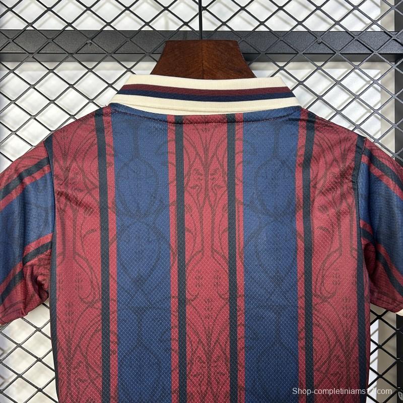 25/26 Kids Modernist FC Barcelona Polo Long Sleeve Jersey