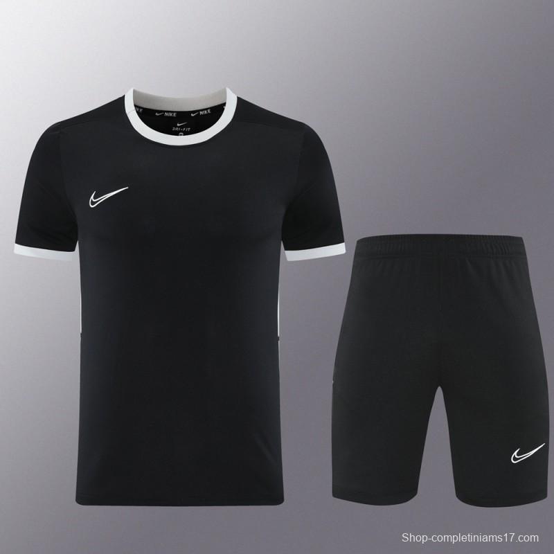 2025 NIKE Black Short Sleeve Jersey + Shorts