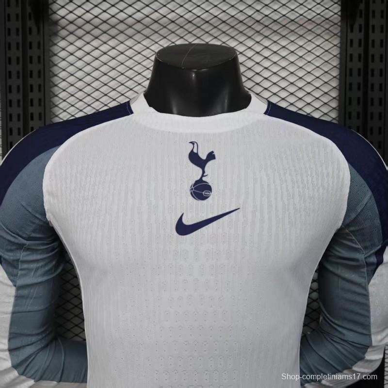 Player Version 25/26 Tottenham Hotspur Home Long Sleeve Jersey