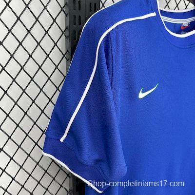 Retro 1998 Brazil Away Jersey