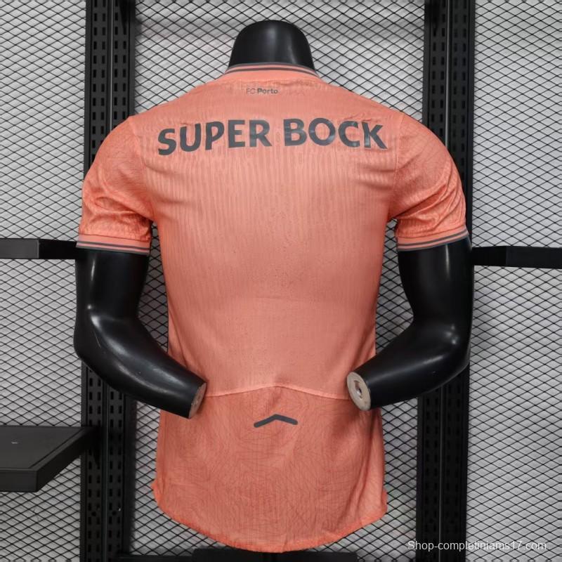 Player Version 25/26 Porto Away Pink Jersey