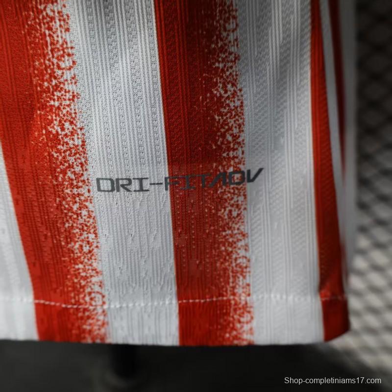 Player Version 25/26 Inter Milan Red/White Stripe Special Jersey