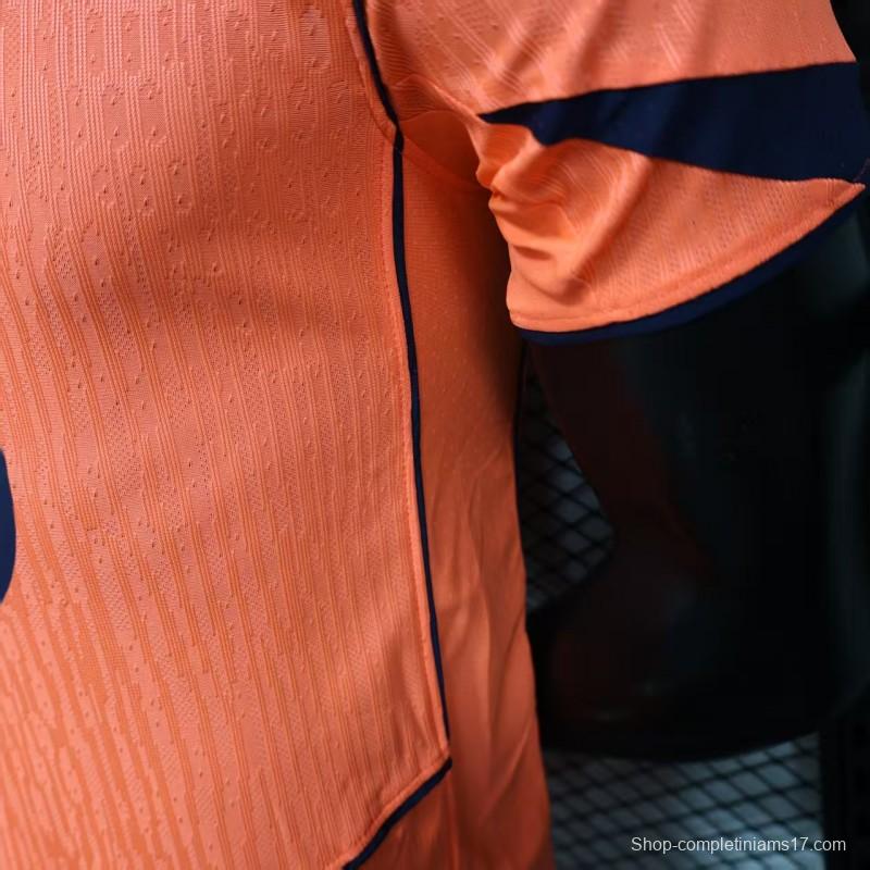 Player Version 25/26 Barcelona Third  Orange Jersey