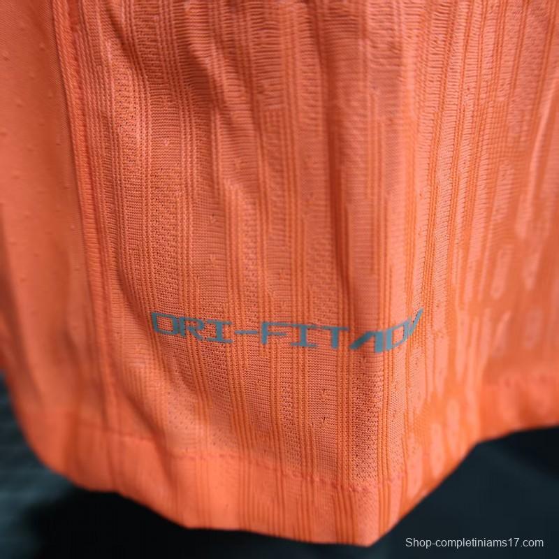 Player Version 25/26 Barcelona Third  Orange Jersey