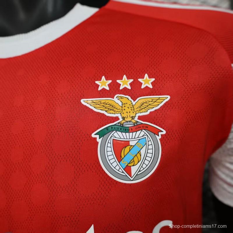 Player Version 25/26 Benfica Home Jersey