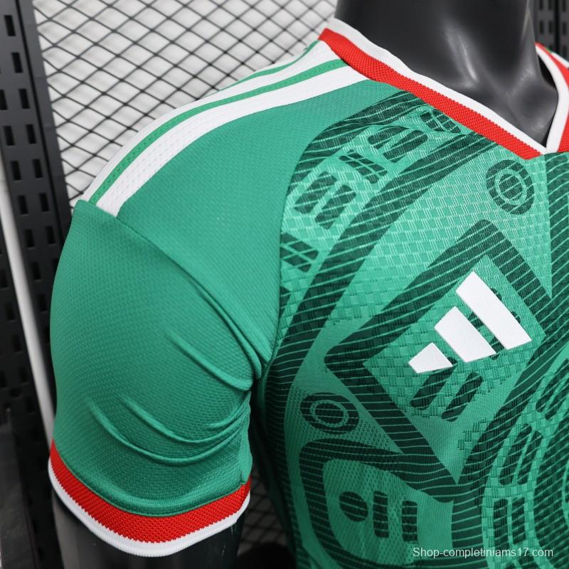 Player Version 2025 Mexico Home Jersey