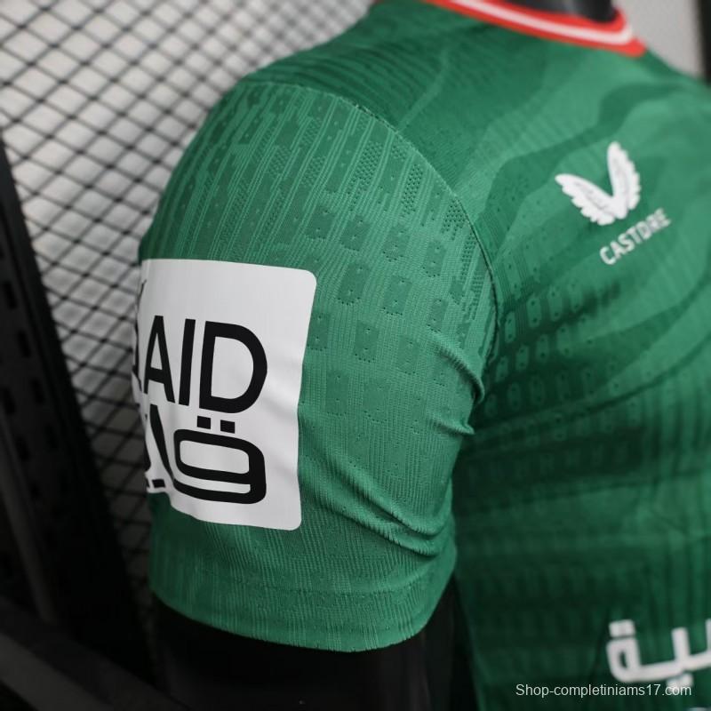 Player Version 25/26 Al-Ettifaq FC Green Jersey