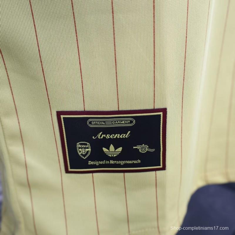 Player Version 25/26 Arsenal Yellow Special Jersey