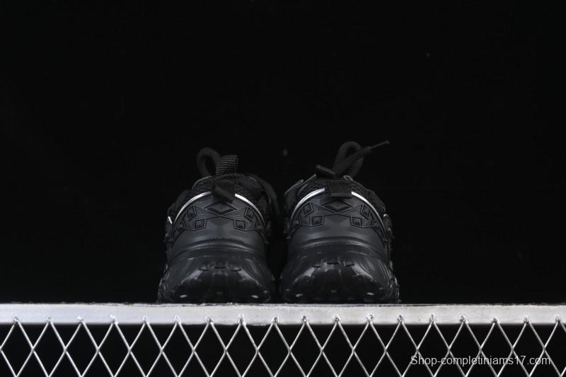 Balenciaga Non-Slip Wear-Resistant Casual Kids Shoes Black