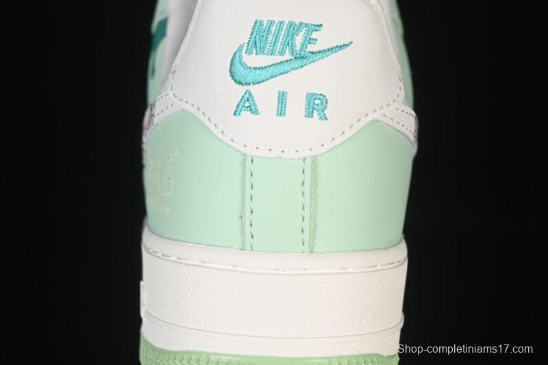 Nike Air Force 1'07 Low Casual Sneakers with Full-Length Air Cushion - KB1688-007
