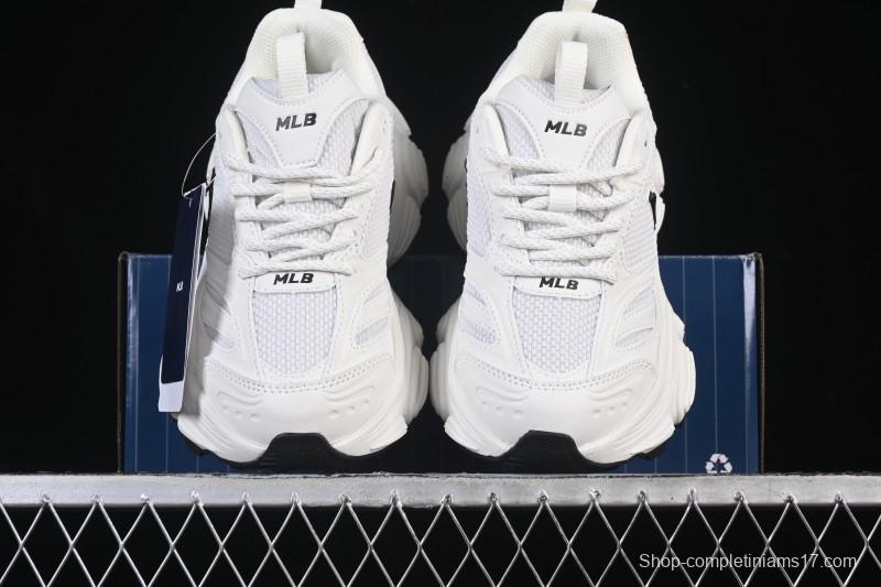 New York Yankees Chunky A Height-Increasing Thick Sole Casual Running Shoes - 3ASHW055N07WHS