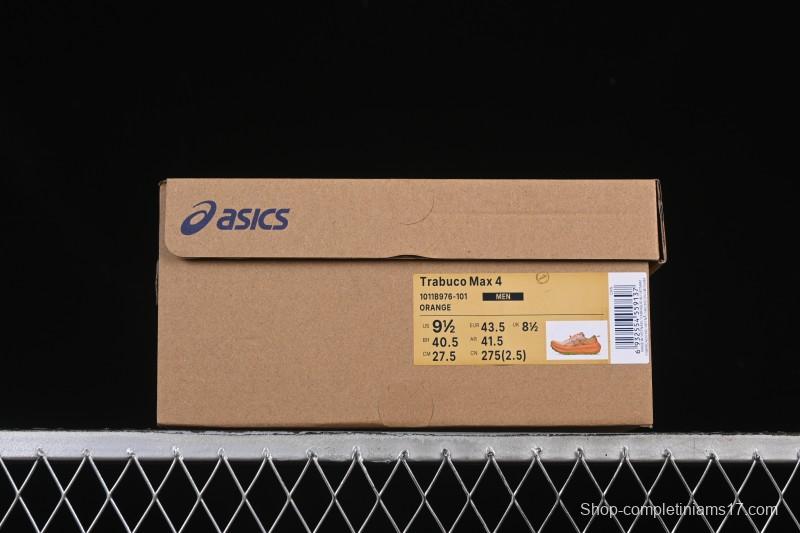 Asics Trabuco Max 4 Breathable Professional Running Shoes - 1011B976-101