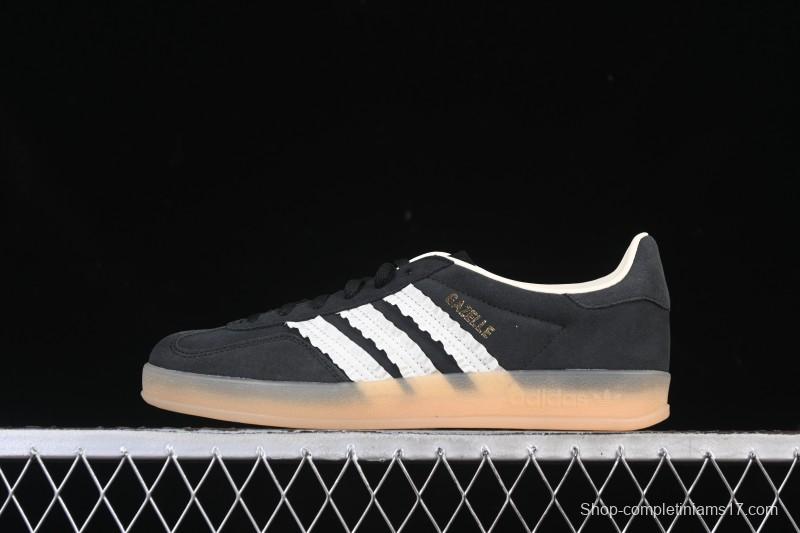 Adidas Originals Gazelle Indoor Retro Casual Slip-Resistant Wear-Resistant Low-Top Skate Shoes - JS1412