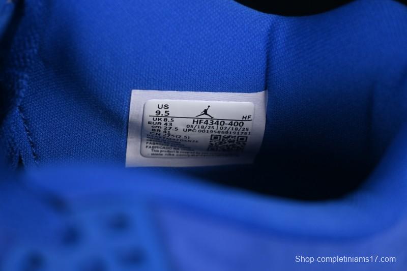 Nike Nigel Sylvester x Air Jordan 4 Retro Blue Collaboration Basketball Shoes - HF4340-400