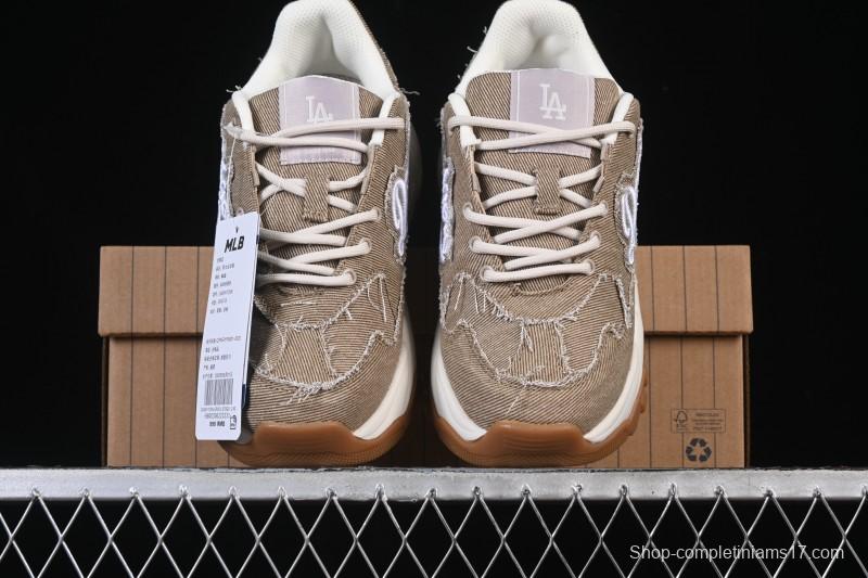 Adidas NY MLB Bigball Chunky Vintage Cursive Height-Increasing Thick Sole Running Shoes - 3ASHVT25N07BGS