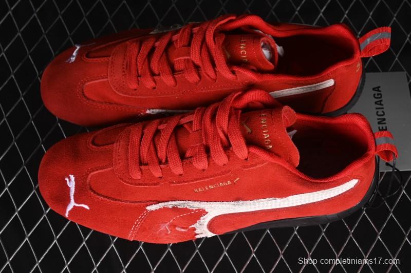 Puma The Open Product x Balenciaga Speedcat Low-Top Lifestyle Casual Shoes - 406519-03