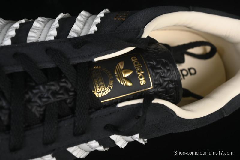 Adidas Originals Gazelle Indoor Retro Casual Slip-Resistant Wear-Resistant Low-Top Skate Shoes - JS1412