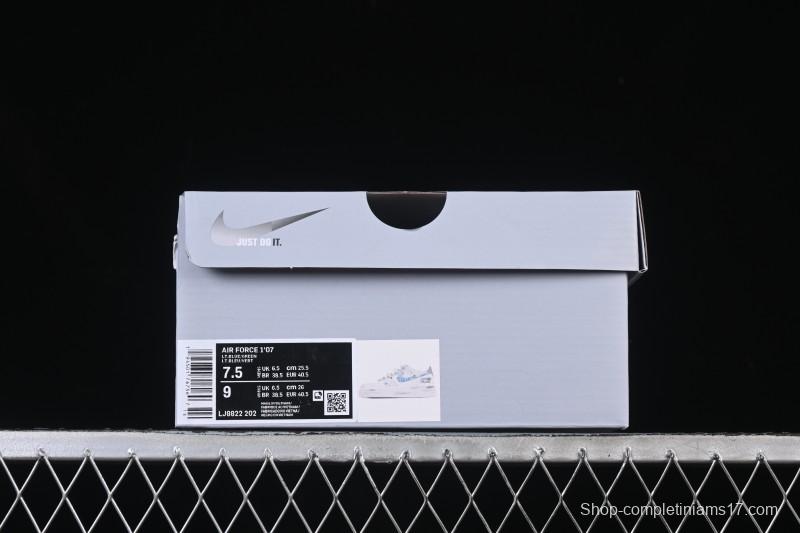 Nike Air Force 1'07 Low Grey Tune Era Hand-Painted Graffiti Casual Sneakers - LJ8822-202