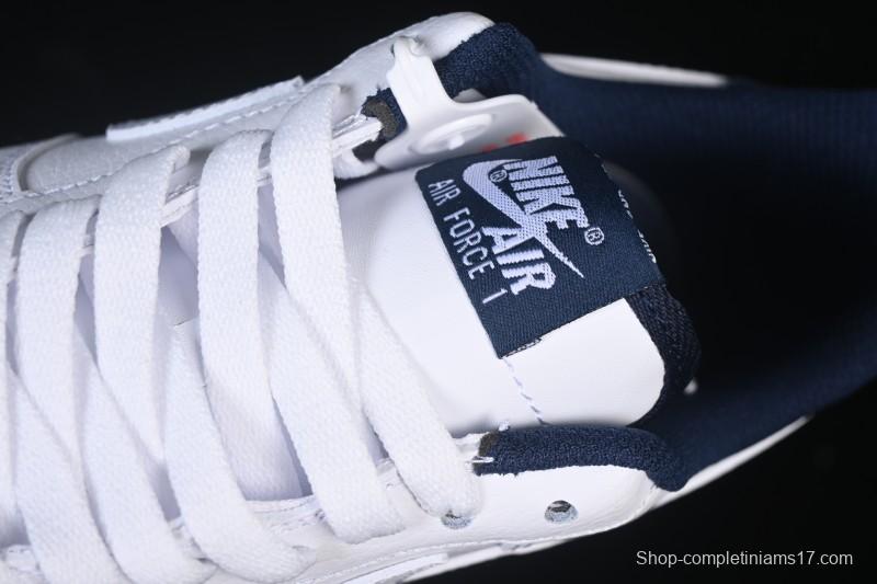Nike Air Force 1'07 Low White Blue Casual Sneakers - ZH0316-119
