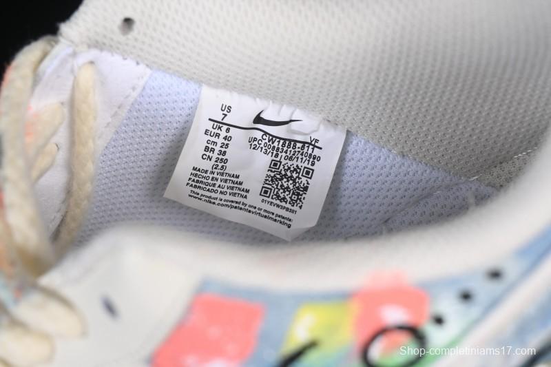 Nike Air Force 1 '07 Low Fantasy Cowboy Hand-Drawn Graffiti Casual Sneakers - CW1888-116