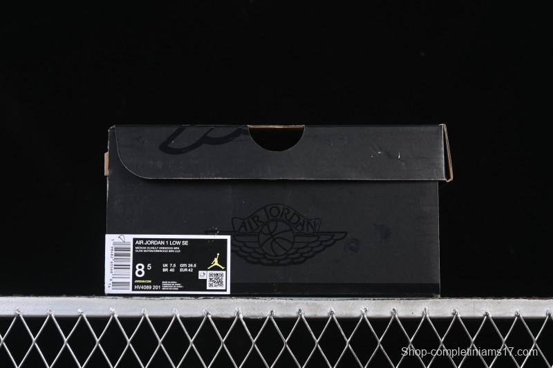 Nike Air Jordan 1 Low AJ1 Mint Green Low-top Casual Lifestyle Sneakers - HV4089-201