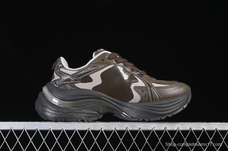 New York Yankees Chunky Curve Runner Enamel Thick Sole Casual Running Shoes - 3ARNSPE5N50BRS