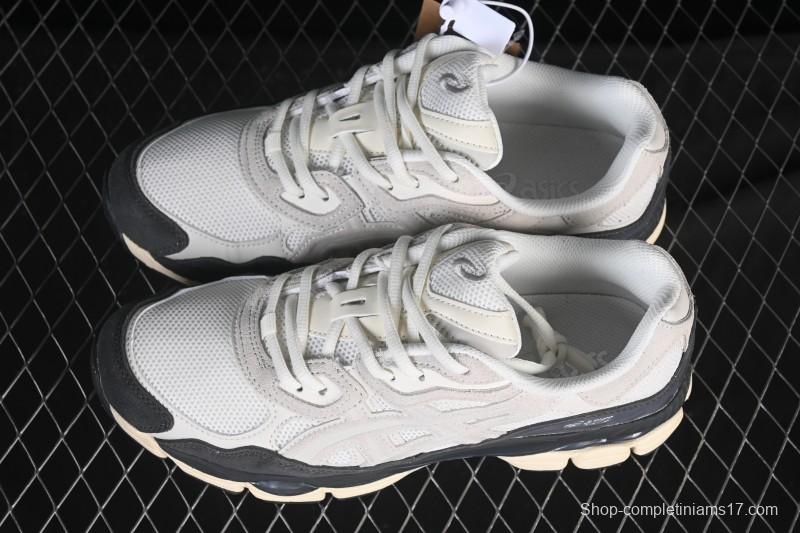 Asics Gel-NYC Retro Running Shoes with Breathable Mesh and Suede Upper - 1203A383-111