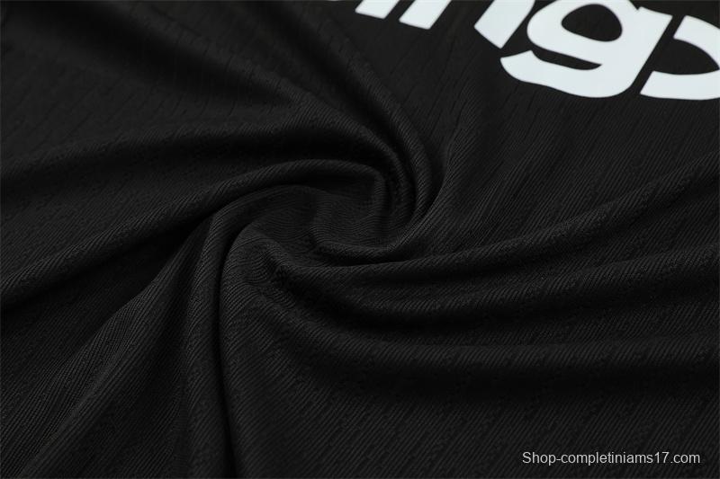 Player Version 25/26 Chelsea Black T90 Half Zipper Jacket+Long Pants