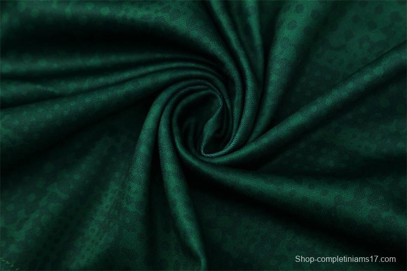 25/26 AC Milan Green Camouflage Half Zipper Jacket+Long Pants