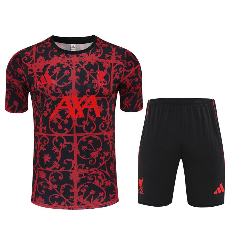 25/26 Liverpool Red Camouflage Short Sleeve Jersey+Shorts with XS