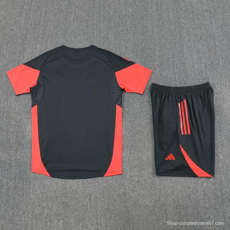 25/26 Bayern Munich Black Short Sleeve Jersey+Shorts