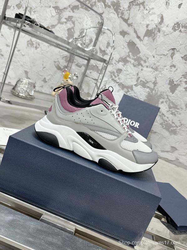 Dior B22 Series Classic Mesh Casual Sneakers Dad Shoes - LY00340