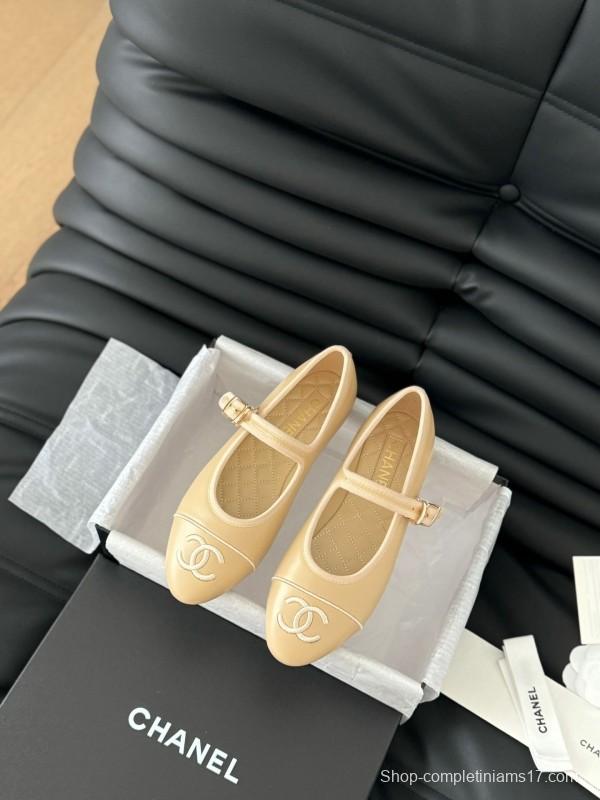 Chanel 2025 SS Runway Mary Jane Flats - LY00