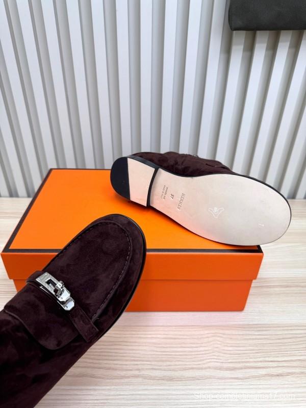 Hermes Kelly Buckle Ankle Boots - LY00390