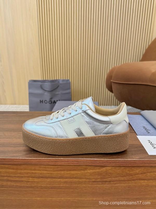 Hogan Platform Series H698 Thick Sole Casual Sneakers - H698