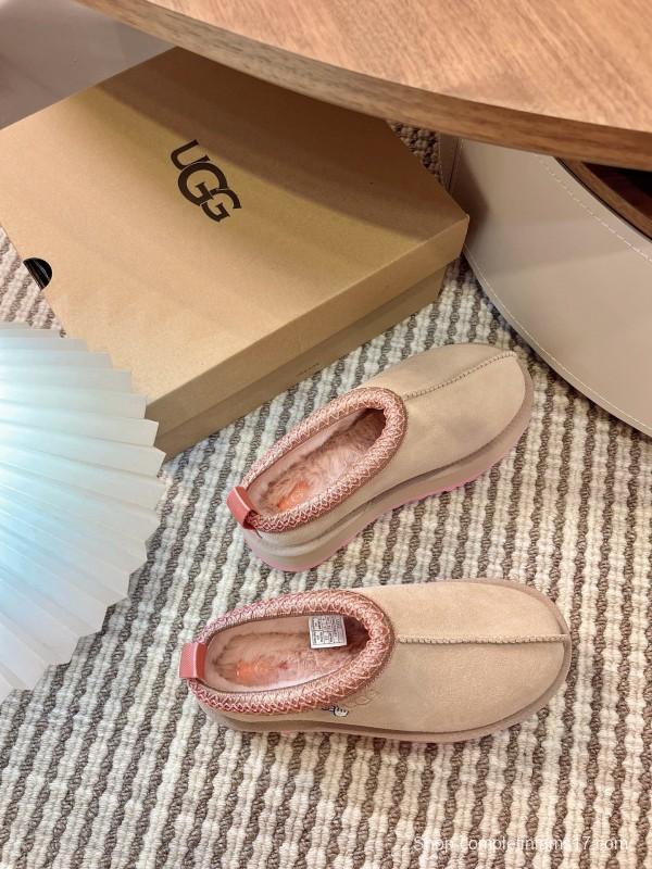 UGG Tazz Platform Wool Slipper Boots - MJ00230