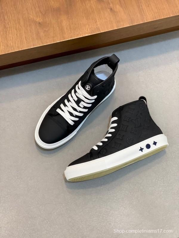 Adidas Originals Casual Sports Boots with Premium Leather Upper - KFY00460